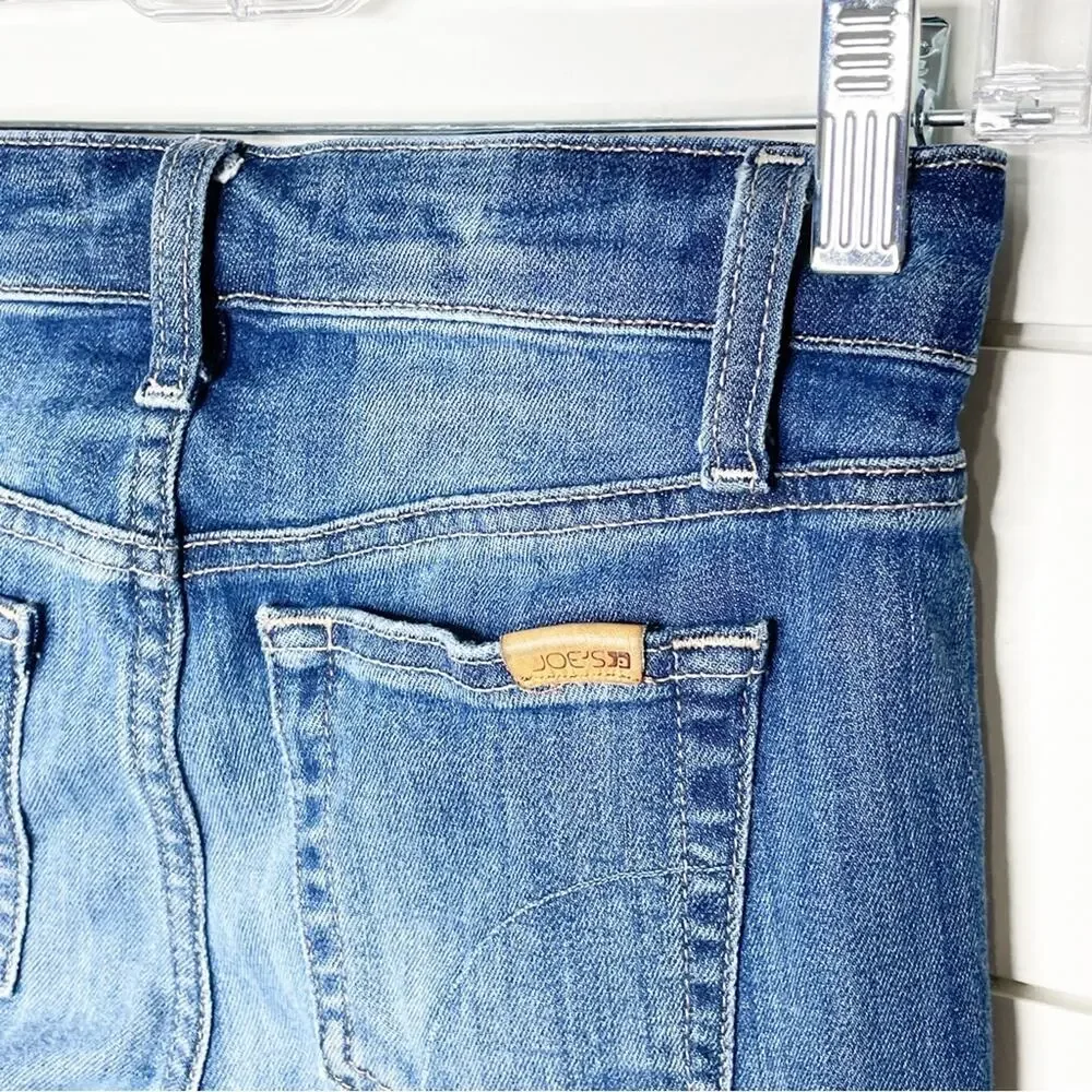 Joe's Jeans COOL OFF Rolled Skinny Crop Jeans Lyndi Wash Size 25 - Picture 9 of 10